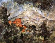 La Montagne Sainte-Victoire et le Chateau Noir Paul Cezanne
